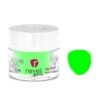 D393 Charged Green Crème Dip Powder -Revel Nail Store revel nail dip powder d393 charged 32455152828614