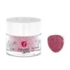 D44 Lucille Pink Glitter Dip Powder -Revel Nail Store revel nail dip powder d44 lucille 32455710441670