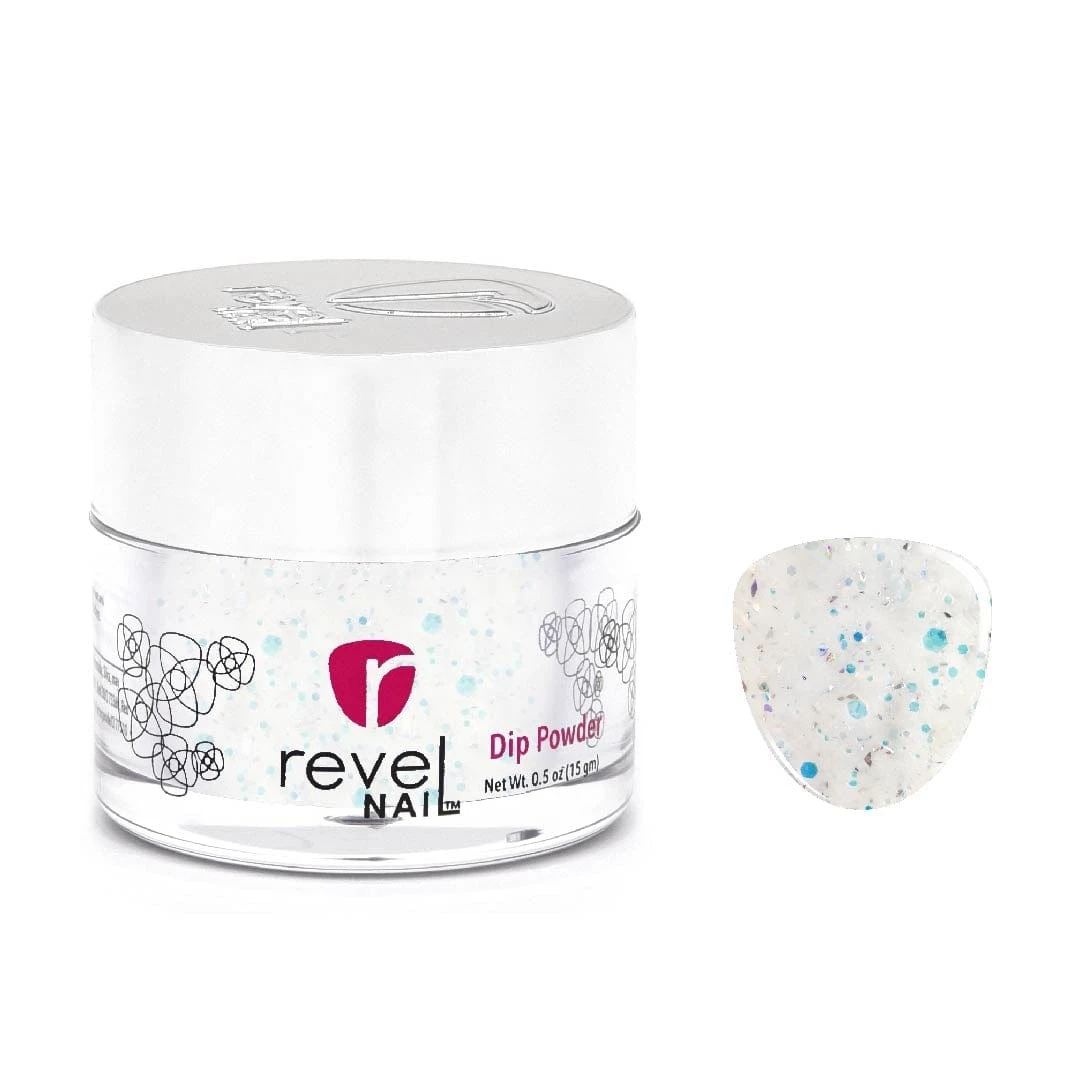D442 Opal (TT1) White Glitter Dip Powder 3 D442 Opal (TT1) White Glitter Dip Powder