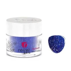 D447 Sapphire (TT6) Blue Glitter Dip Powder
