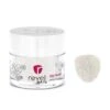 D475 Fallen White Glitter Dip Powder -Revel Nail Store revel nail dip powder d475 fallen 32461740015814