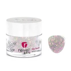 D488 Chandelier Sliver Glitter Dip Powder