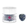 D563 Reflect Blue Flake Dip Powder
