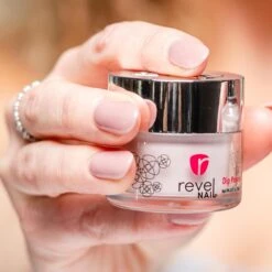 D587 Amour Pink Crème Dip Powder -Revel Nail Store revel nail dip powder d587 amour pink creme dip powder 35088594337990