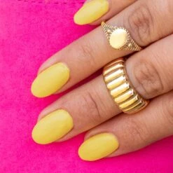 D726 Honey Yellow Crème Dip Powder -Revel Nail Store revel nail dip powder d726 honey 33603211493574