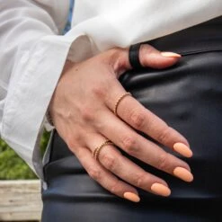 D727 Paradise Peach Crème Dip Powder -Revel Nail Store revel nail dip powder d727 paradise 33603218211014