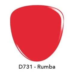 D731 Rumba Red Crème Dip Powder -Revel Nail Store revel nail dip powder d731 rumba 33603240788166