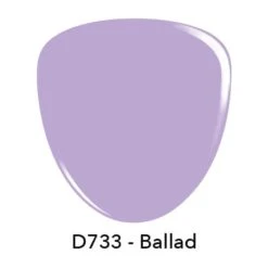 D733 Ballad Purple Crème Dip Powder -Revel Nail Store revel nail dip powder d733 ballad 33603251011782