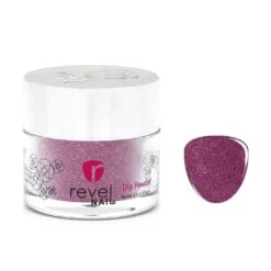 D84 Fancy Purple Shimmer Dip Powder