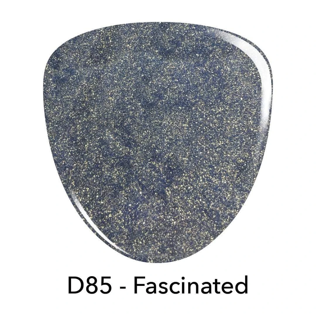 D85 Fascinated Blue Glitter Dip Powder 4 D85 Fascinated Blue Glitter Dip Powder - Image 2