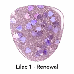 Lilac Bouquet | Purple Glitter Dip Powder Set -Revel Nail Store revel nail dip powder lilac bouquet set 33094264520902