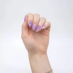 Lilac Bouquet | Purple Glitter Dip Powder Set -Revel Nail Store revel nail dip powder lilac bouquet set 33204456095942