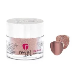 MR5 Crown Rose Gold Glitter Dip Powder
