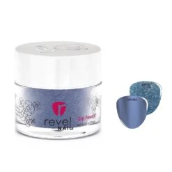 MR8 MVP Blue Glitter Dip Powder