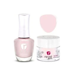 D20 Erica Sheer Pink Sheer Nail Polish + Dip Powder Set