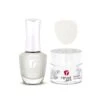 D386 Wonderland White Glitter Nail Polish + Dip Powder Set -Revel Nail Store revel nail dip powder revel mates lacquer lacquer polish dip set d386 wonderland 34254971797702