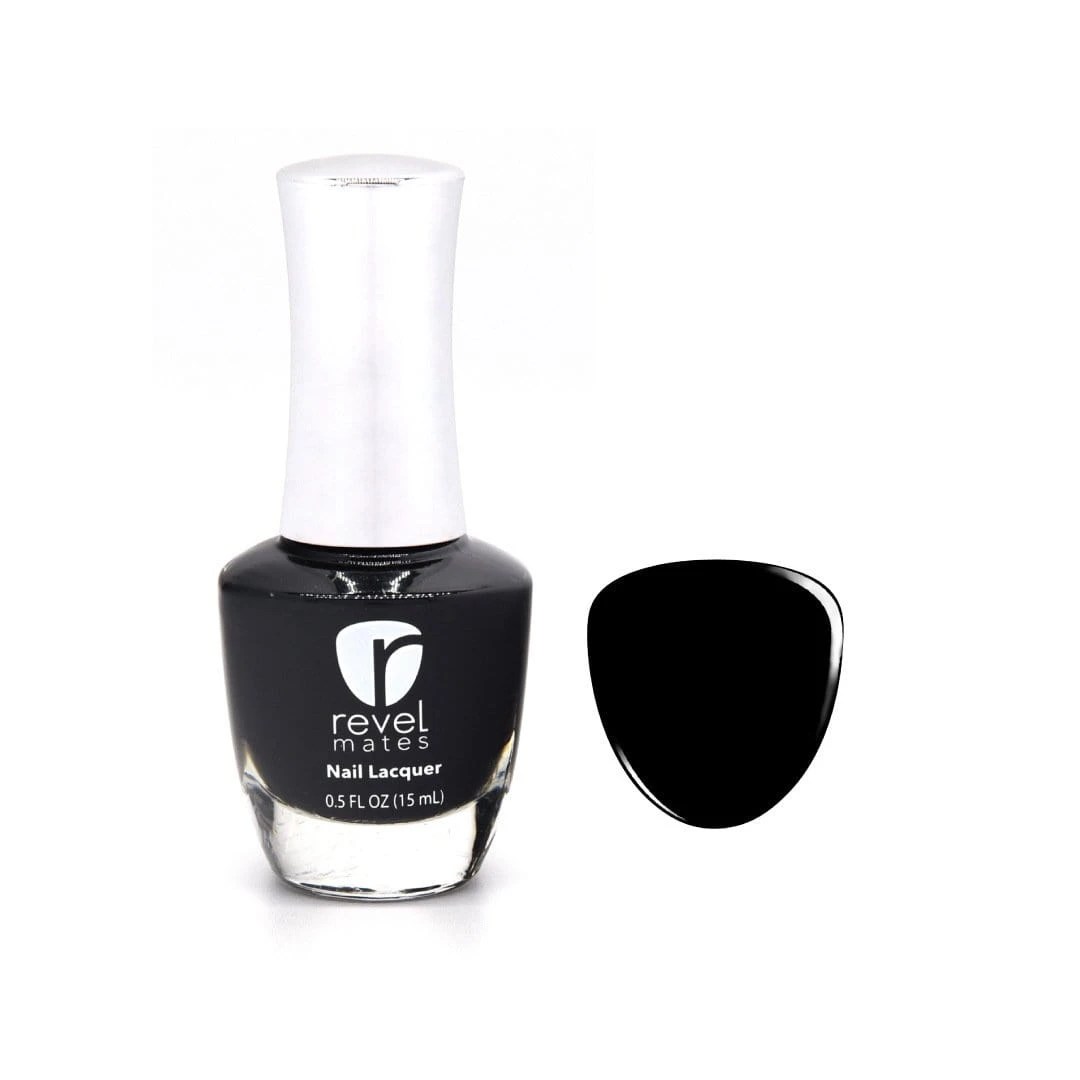 P7 Barbara Black Crème Nail Polish 3 P7 Barbara Black Crème Nail Polish