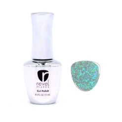 G621 Labyrinth Blue Flake Gel Polish