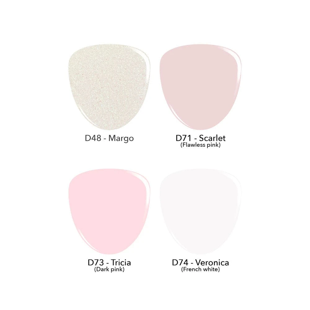 Fabulous In French | Four Color Dip Powder Starter Kit 4 Fabulous In French | Four Color Dip Powder Starter Kit - Image 2