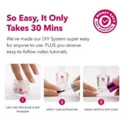 On Cloud Wine | Four Color Dip Powder Starter Kit -Revel Nail Store starter kits on cloud wine four color dip powder starter kit 36372368883910